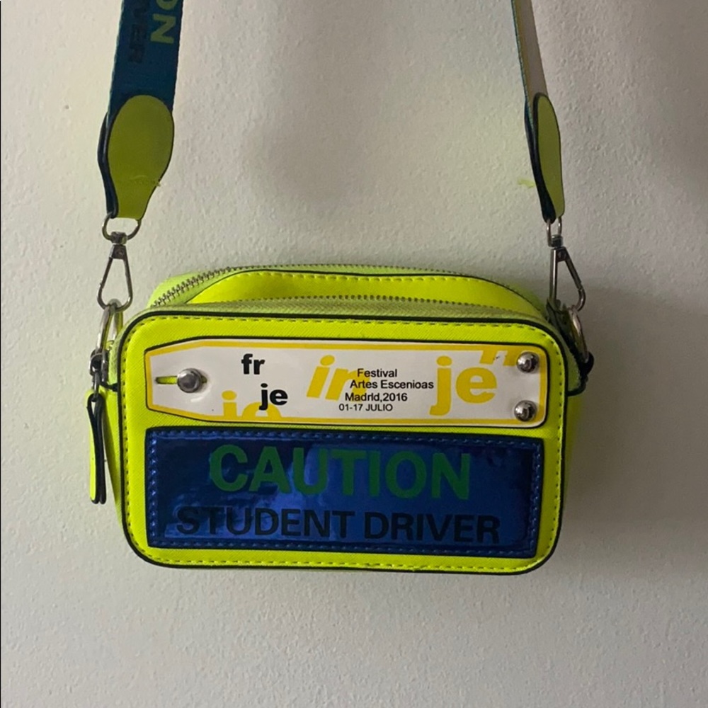 Caution Neon Bag